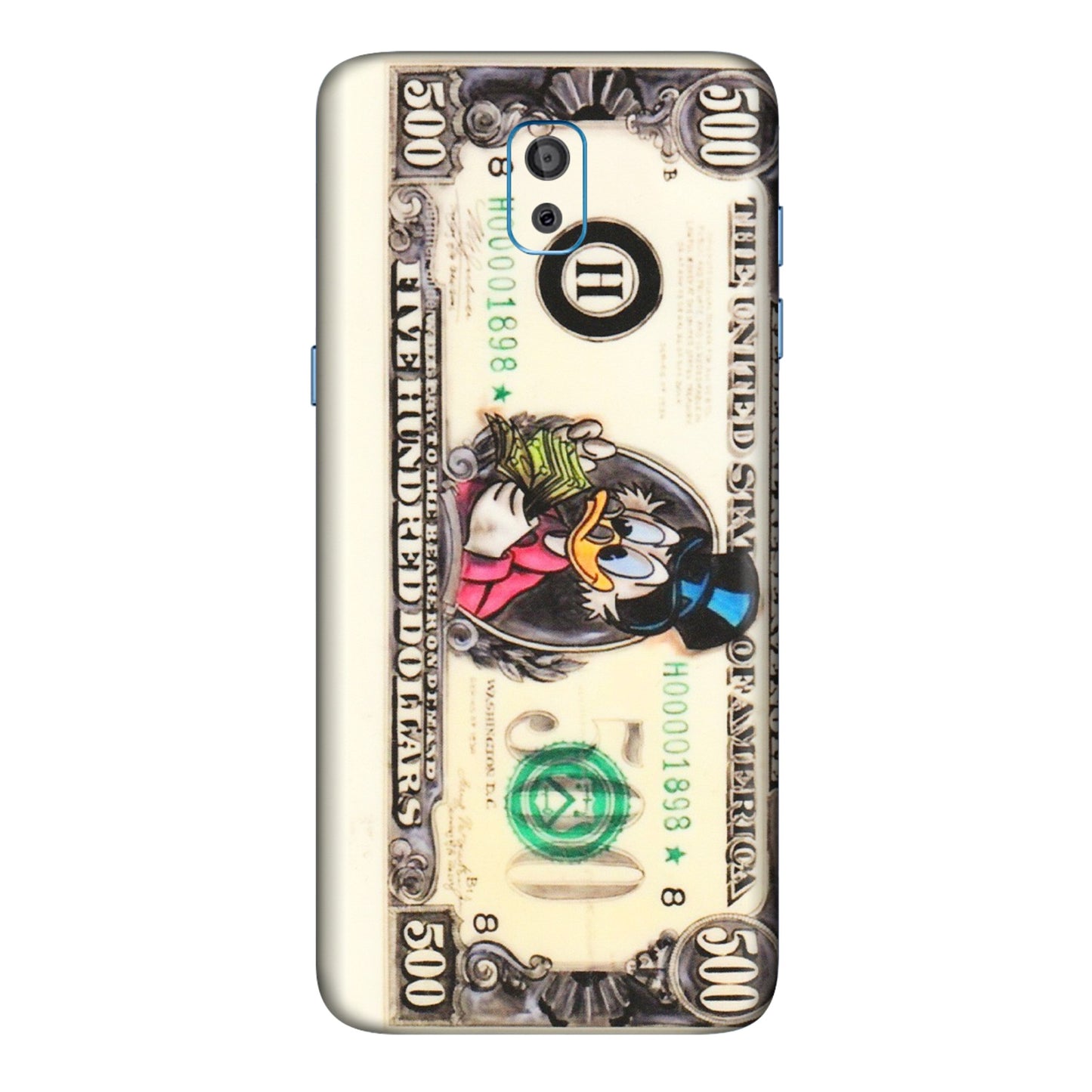 Samsung M/F/Note/Flip and C Phone Skins (All Models) - Five Hundred Dollar Duck - Transparent Finish (T-15) Samsung Galaxy On 8
