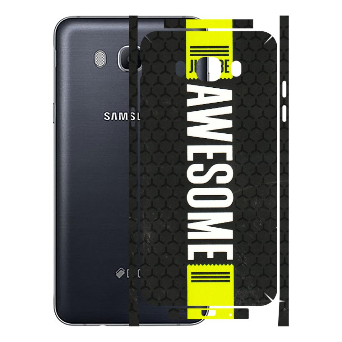 Samsung M/F/Note/Flip and C Phone Skins (All Models) - Just Be Awesome - 3D Embossed Finish (L-101) Samsung Galaxy On 8