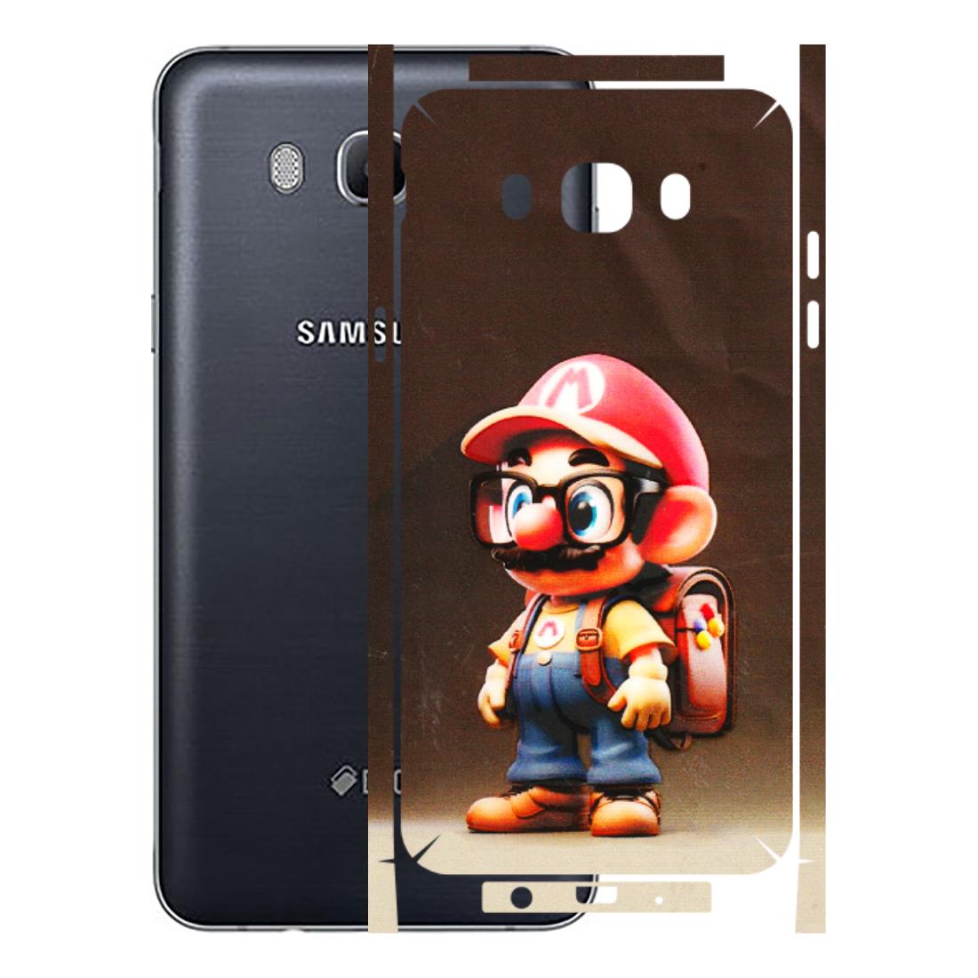 Samsung M/F/Note/Flip and C Phone Skins (All Models) - Little Mario - 3D Embossed Finish (L-119) Samsung Galaxy On 8