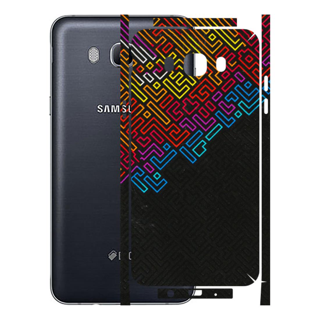 Samsung M/F/Note/Flip and C Phone Skins (All Models) - Dotme Pattern Art - 3D Embossed Finish (L-121) Samsung Galaxy On 8