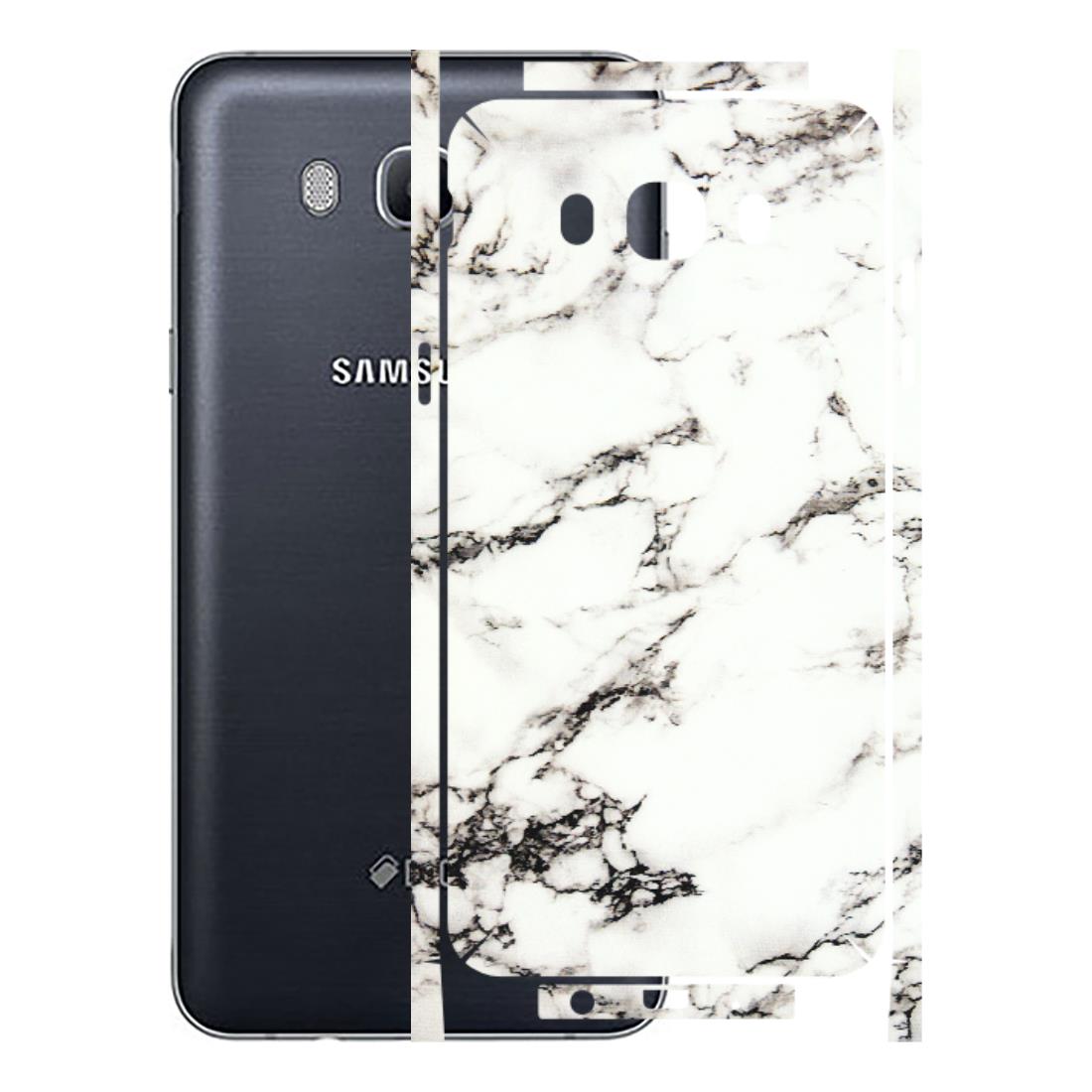 Samsung M/F/Note/Flip and C Phone Skins (All Models) - Black and White Marble Texture - 3D Embossed Finish (L-124) Samsung Galaxy On 8