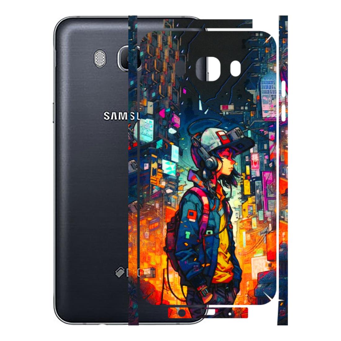 Samsung M/F/Note/Flip and C Phone Skins (All Models) - Street Anime Guy - 3D Embossed Finish (L-158) Samsung Galaxy On 8