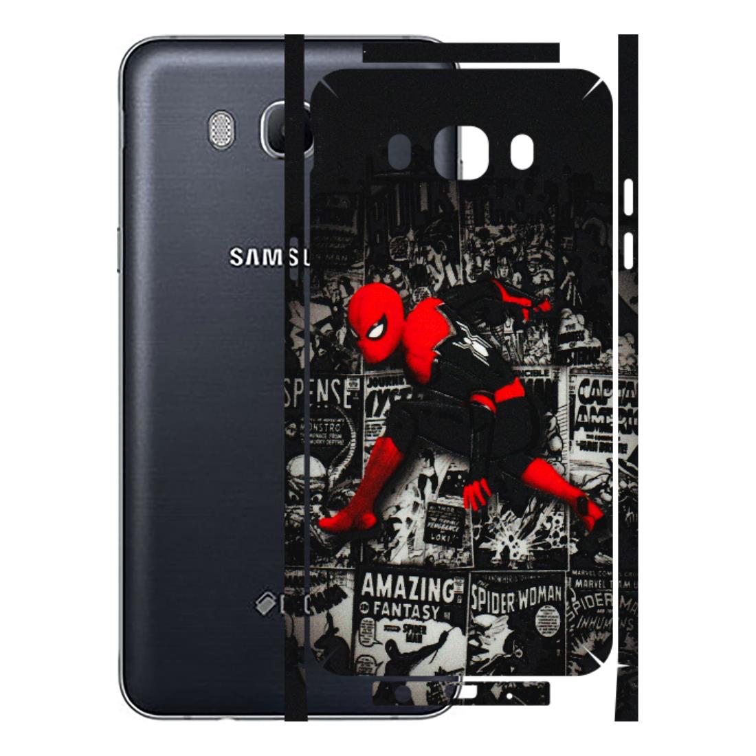 Samsung M/F/Note/Flip and C Phone Skins (All Models) - SpiderMan New - 3D Embossed Finish (L-162) Samsung Galaxy On 8