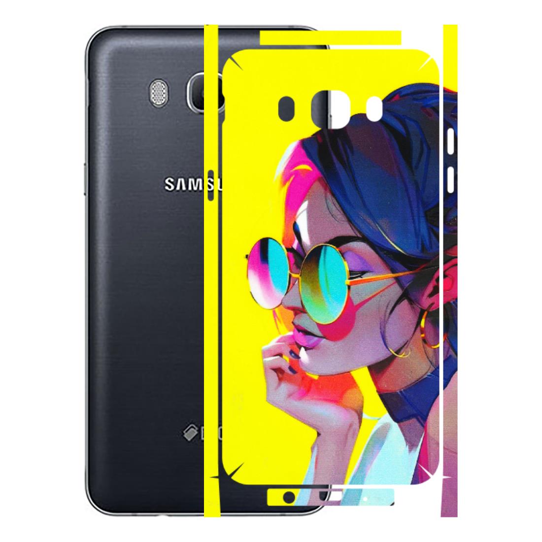 Samsung M/F/Note/Flip and C Phone Skins (All Models) - Bold Stylish Girl - 3D Embossed Finish (L-222) Samsung Galaxy On 8