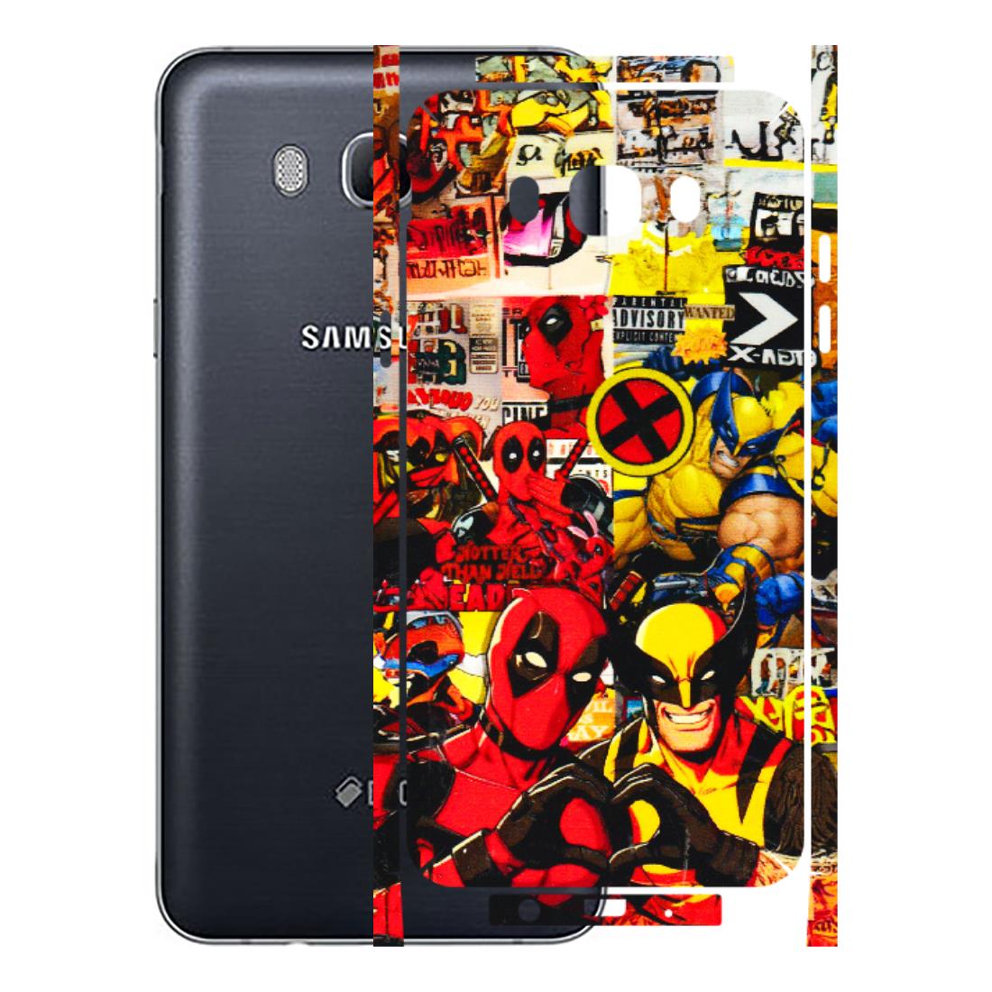 Samsung M/F/Note/Flip and C Phone Skins (All Models) - Spidy Wolverine - 3D Embossed Finish (L-310) Samsung Galaxy On 8