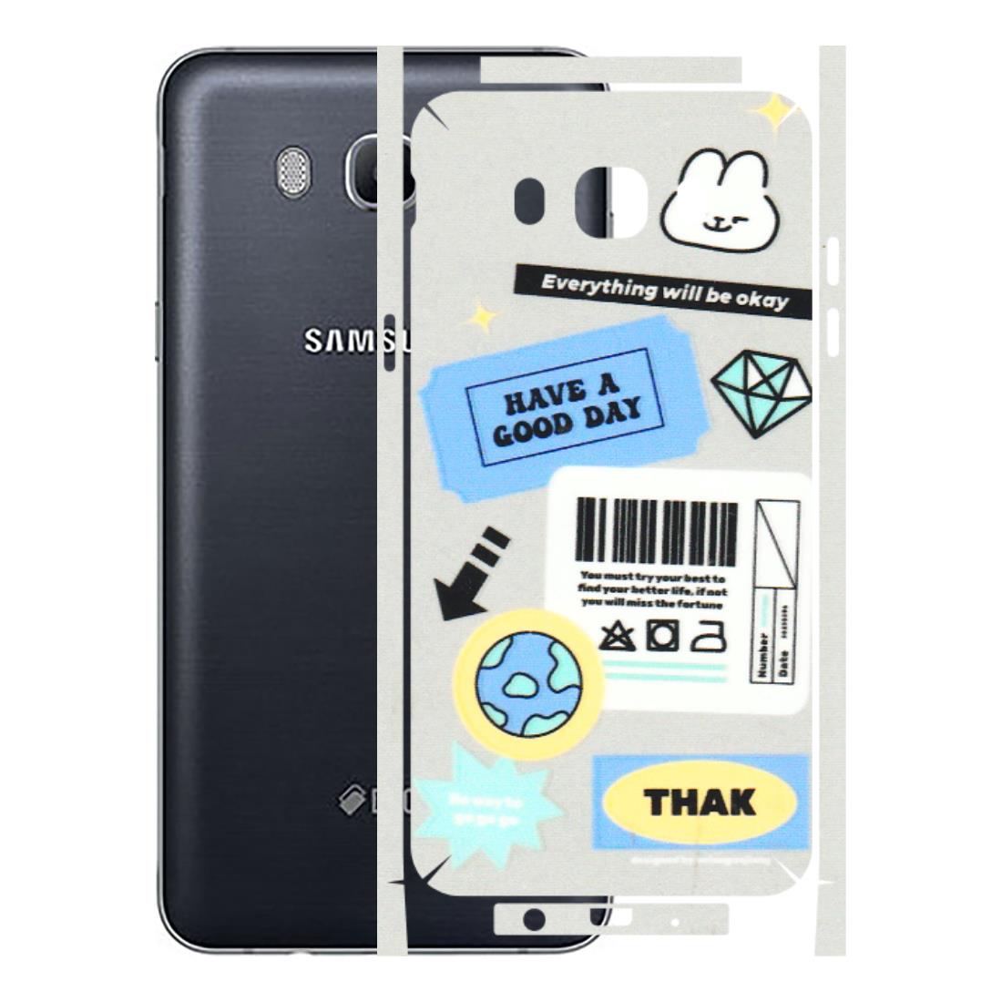 Samsung M/F/Note/Flip and C Phone Skins (All Models) - Will Be Okay Design - 3D Embossed Finish (L-316) Samsung Galaxy On 8