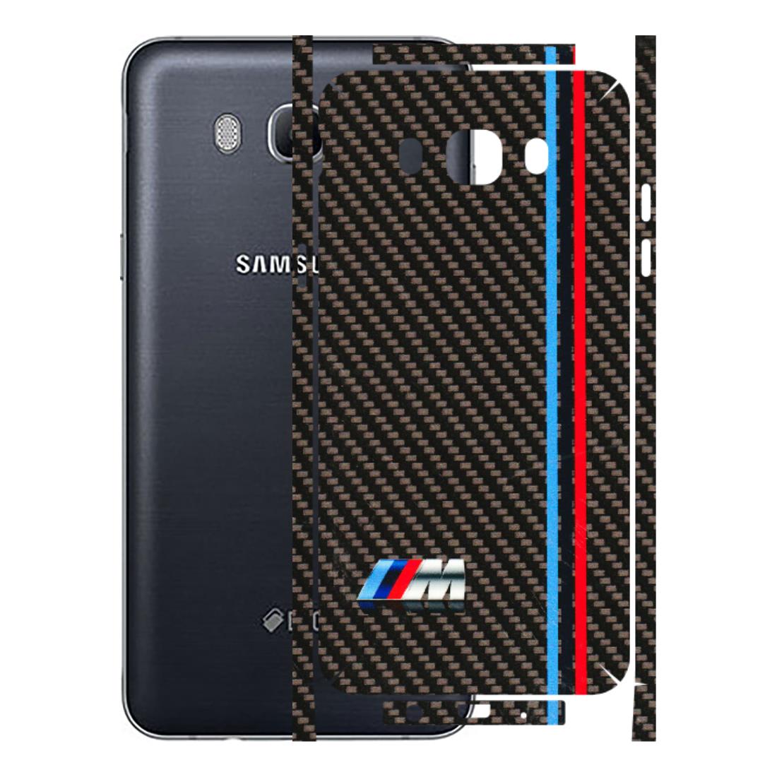 Samsung M/F/Note/Flip and C Phone Skins (All Models) - BM Carbon Fiber Feels - 3D Embossed Finish (L-38) Samsung Galaxy On 8