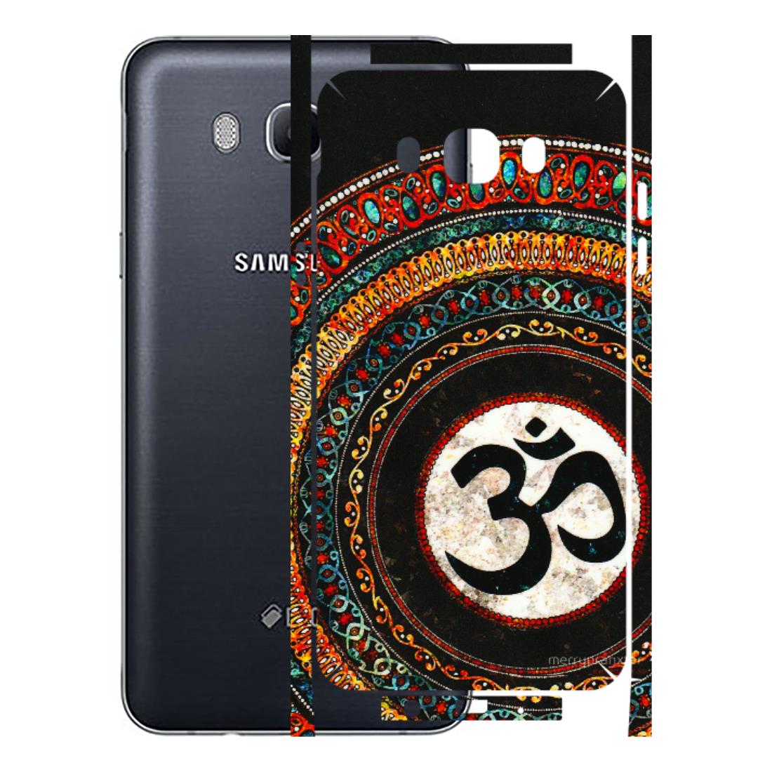 Samsung M/F/Note/Flip and C Phone Skins (All Models) - Aum Chant Abstract - 3D Embossed Finish (L-42) Samsung Galaxy On 8