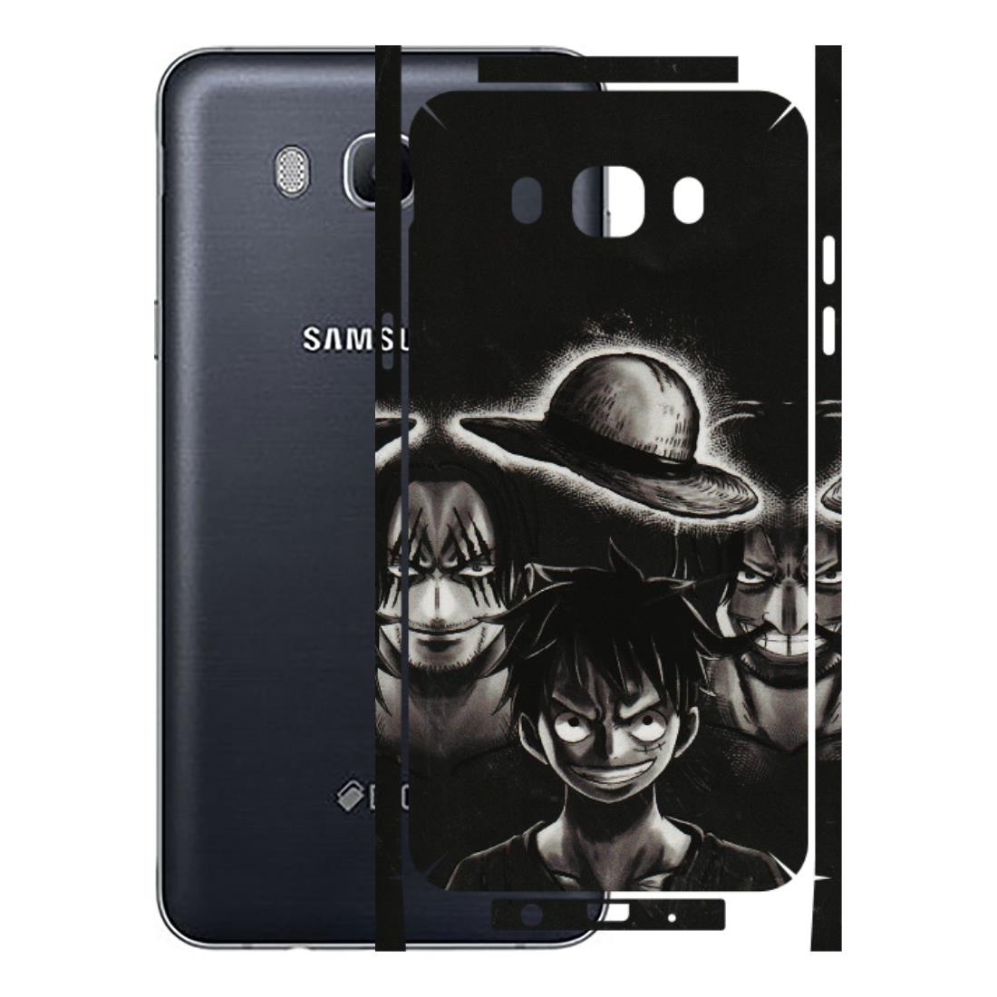 Samsung M/F/Note/Flip and C Phone Skins (All Models) - Black Luffy Hat - 3D Embossed Finish (L-57) Samsung Galaxy On 8