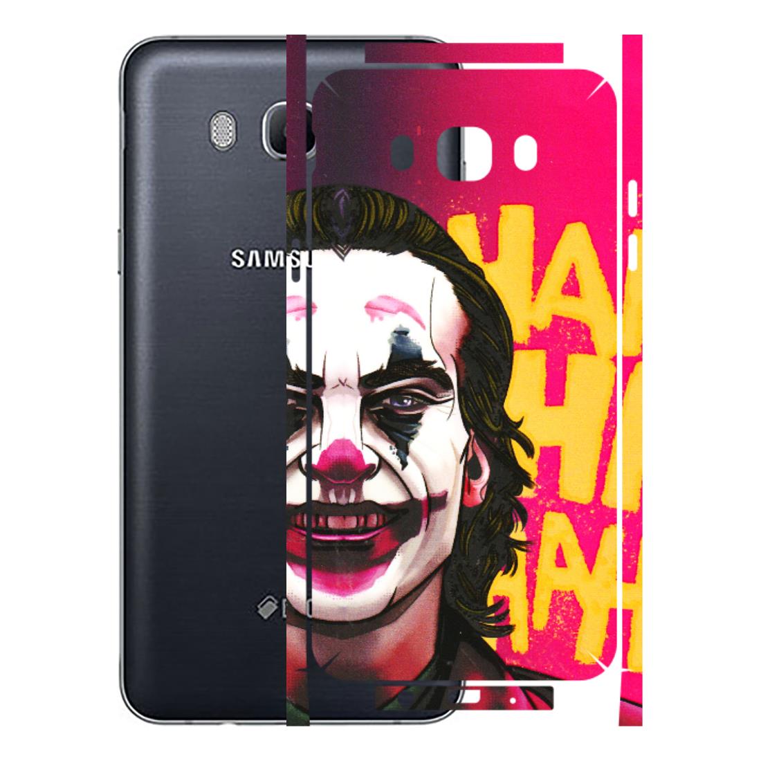 Samsung M/F/Note/Flip and C Phone Skins (All Models) - Joker Evil Laugh - 3D Embossed Finish (L-97) Samsung Galaxy On 8
