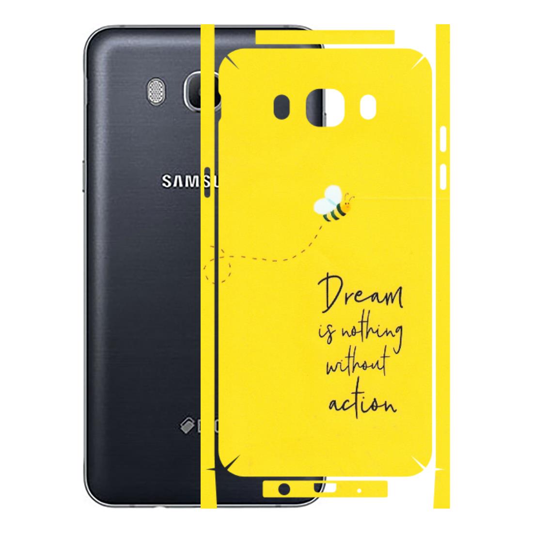 Samsung M/F/Note/Flip and C Phone Skins (All Models) - Dream Is Nothing Without Action - Matte Finish (M-138) Samsung Galaxy On 8