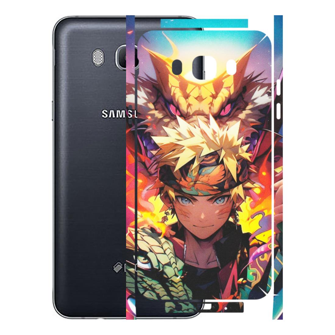 Samsung M/F/Note/Flip and C Phone Skins (All Models) - Angry Naruto Anime - Matte Finish (M-148) Samsung Galaxy On 8