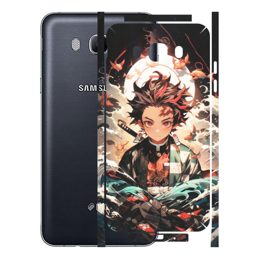 Samsung M/F/Note/Flip and C Phone Skins (All Models) - Tanjiro Demon Slayer Anime - Matte Finish (M-158) Samsung Galaxy On 8