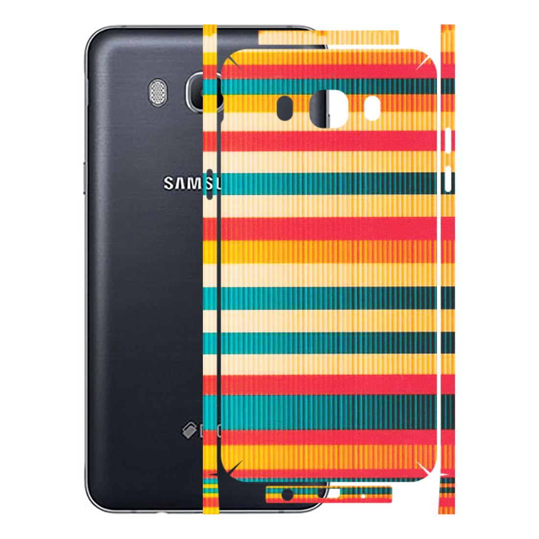 Samsung M/F/Note/Flip and C Phone Skins (All Models) - Colourful Stripes Soothing Effect - Matte Finish (M-86) Samsung Galaxy On 8