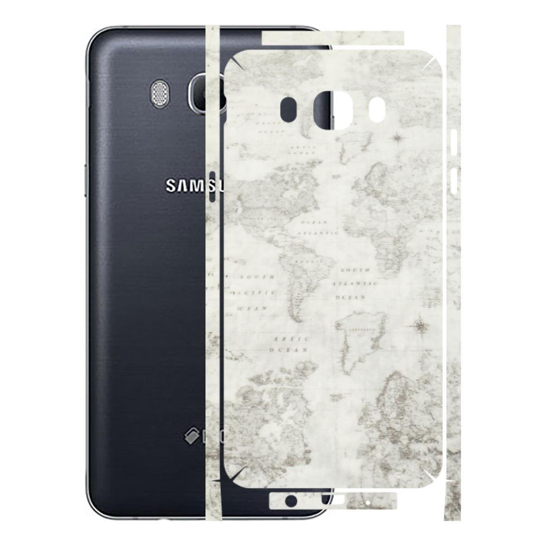 Samsung M/F/Note/Flip and C Phone Skins (All Models) - World Travel Map - Transparent Finish (T-04) Samsung Galaxy On 8
