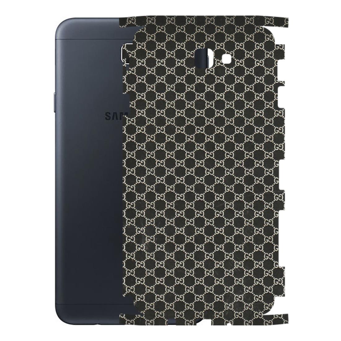 Samsung M/F/Note/Flip and C Phone Skins (All Models) - Black G Print - 3D Embossed Finish (L-109) Samsung Galaxy On Next