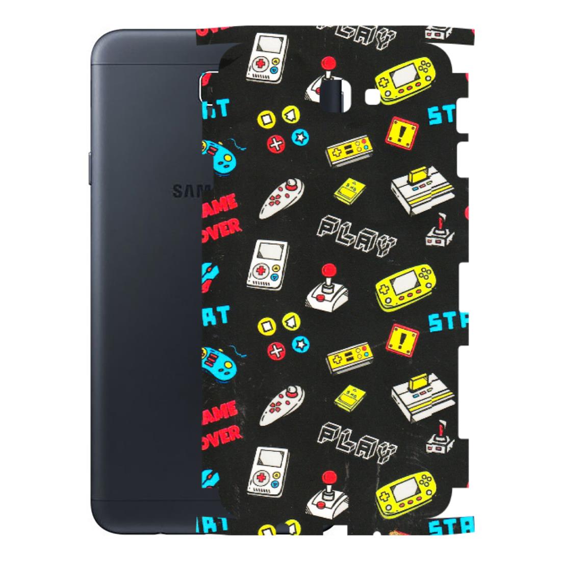 Samsung M/F/Note/Flip and C Phone Skins (All Models) - Gaming Doodles - 3D Embossed Finish (L-224) Samsung Galaxy On Next