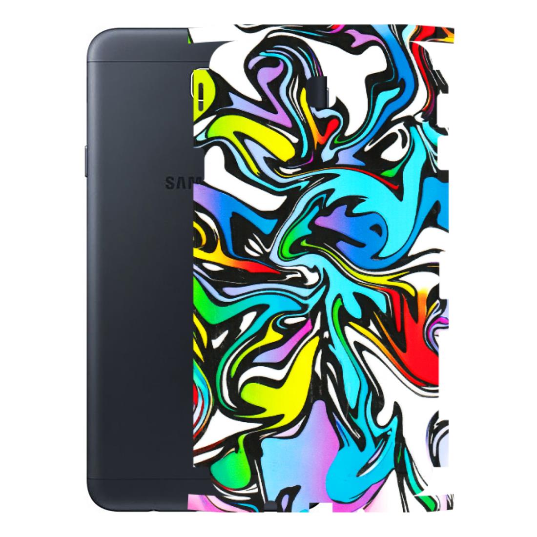 Samsung M/F/Note/Flip and C Phone Skins (All Models) - Abstract Colour Paints - 3D Embossed Finish (L-271) Samsung Galaxy On Next