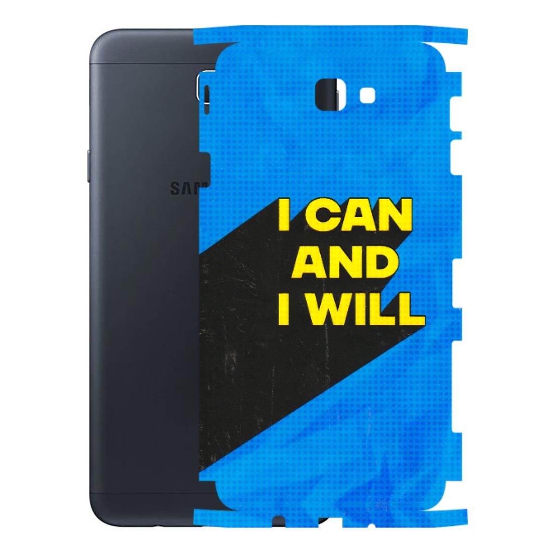 Samsung M/F/Note/Flip and C Phone Skins (All Models) - I Can And I Will - 3D Embossed Finish (L-281) Samsung Galaxy On Next