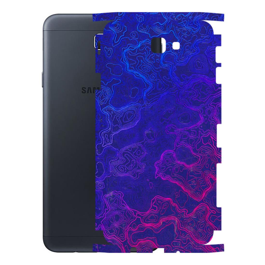 Samsung M/F/Note/Flip and C Phone Skins (All Models) - Purple Ripples Swirl - 3D Embossed Finish (L-314) Samsung Galaxy On Next