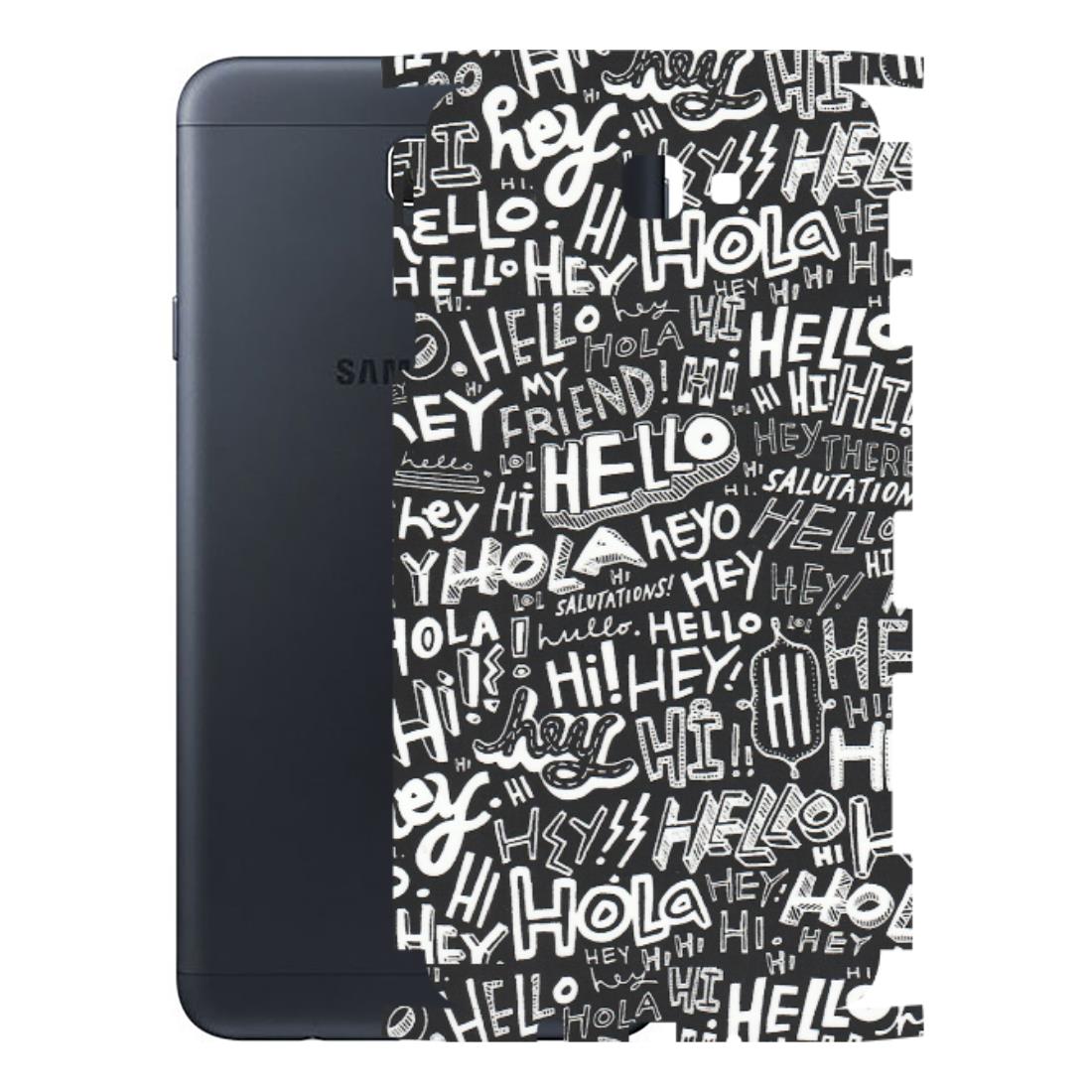 Samsung M/F/Note/Flip and C Phone Skins (All Models) - Hi Hello Doodles - Matte Finish (M-25) Samsung Galaxy On Next
