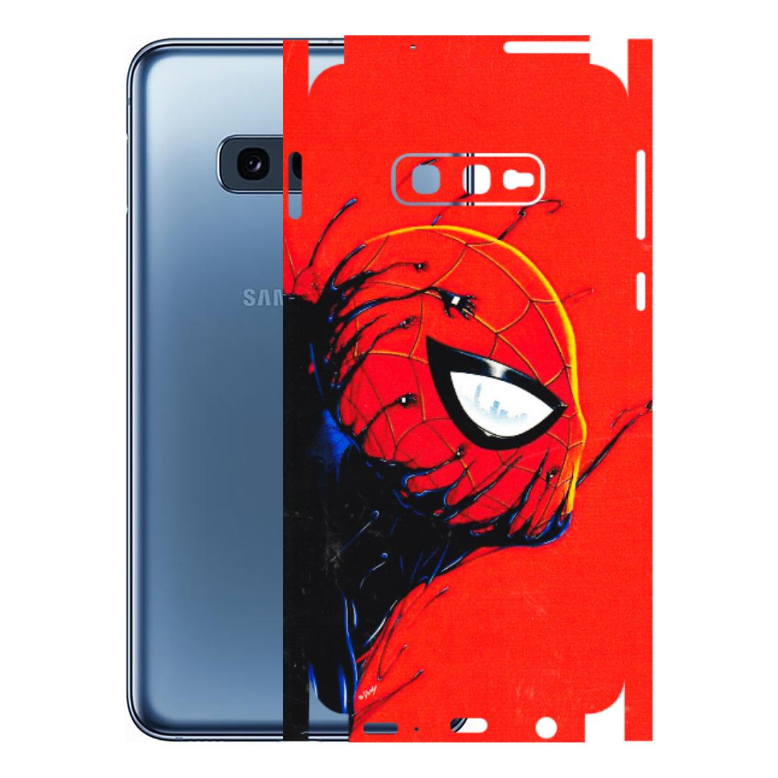 Samsung A/S Series Phone Skins (All Models) - Spiderman Face Venom - 3D Embossed Finish (L-165) Samsung Galaxy S10E
