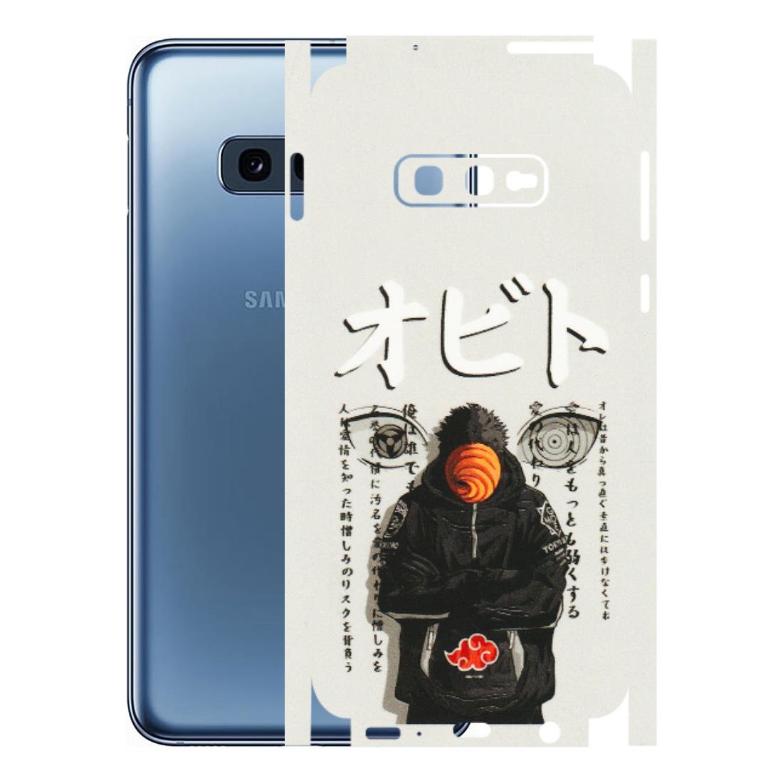 Samsung A/S Series Phone Skins (All Models) - Obito Anime Eye - 3D Embossed Finish (L-19) Samsung Galaxy S10E