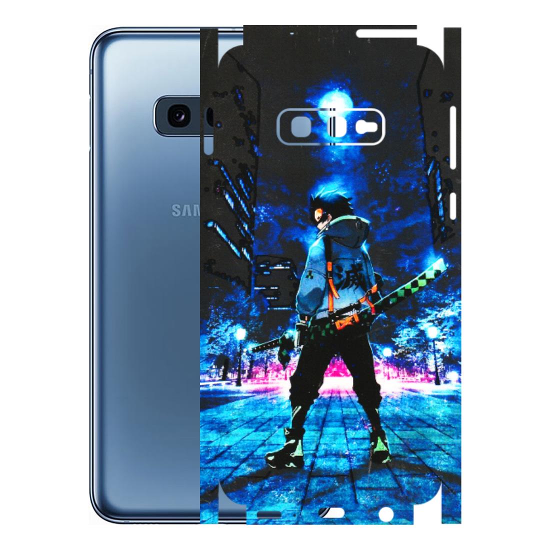 Samsung A/S Series Phone Skins (All Models) - Demon Slayer Sword - 3D Embossed Finish (L-247) Samsung Galaxy S10E