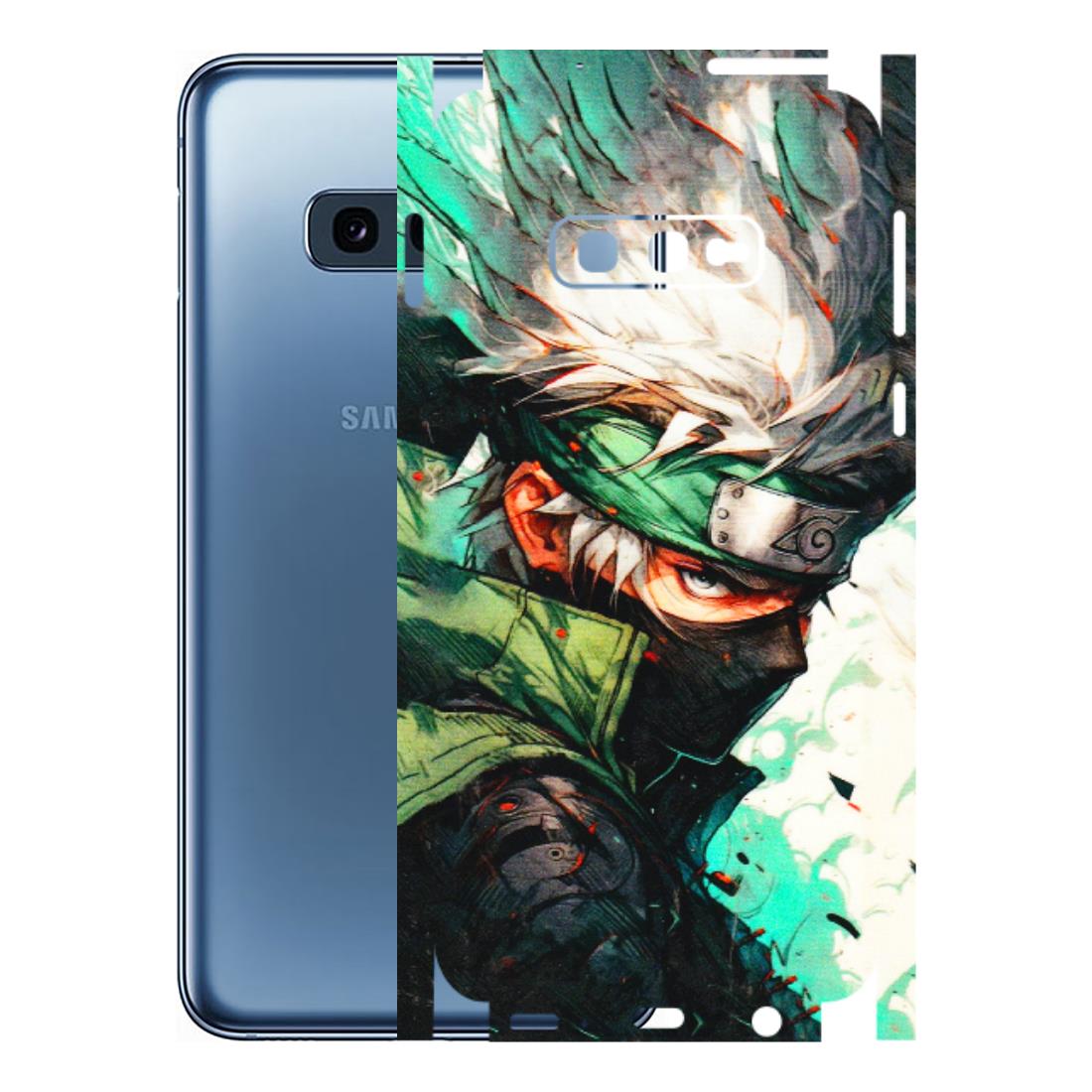 Samsung A/S Series Phone Skins (All Models) - Kakashi Side Profile - 3D Embossed Finish (L-249) Samsung Galaxy S10E