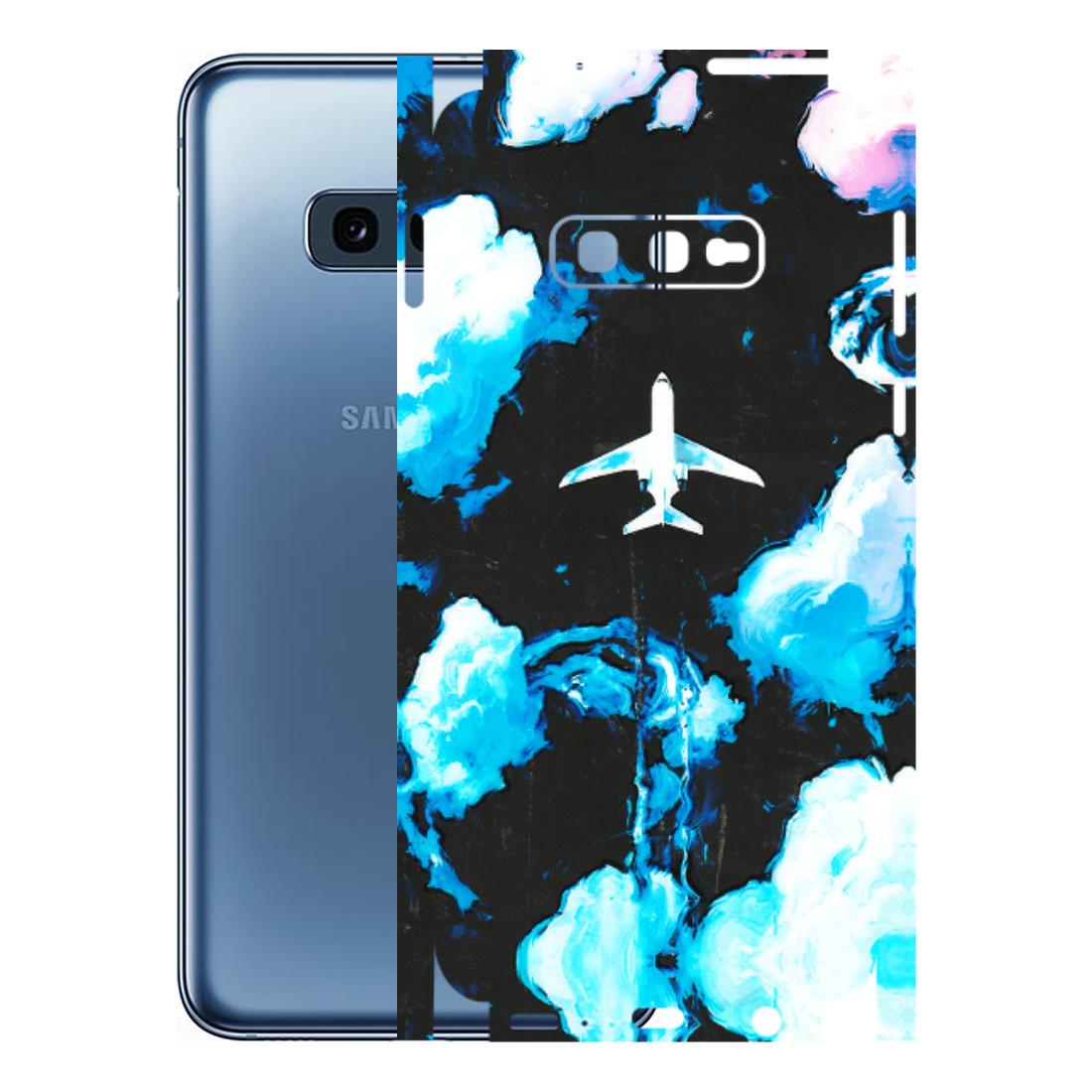 Samsung A/S Series Phone Skins (All Models) - Travel In Airline - 3D Embossed Finish (L-264) Samsung Galaxy S10E