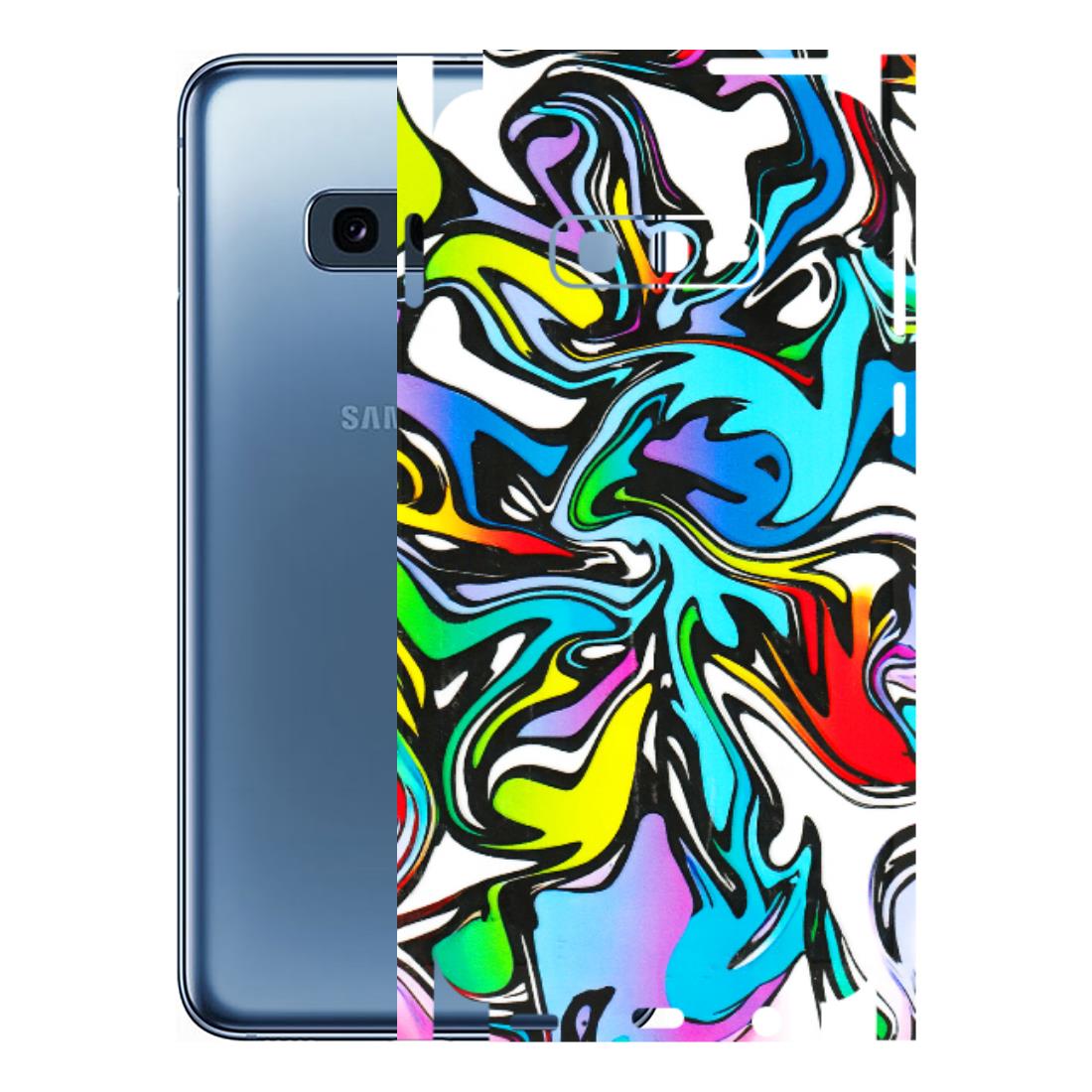 Samsung A/S Series Phone Skins (All Models) - Abstract Colour Paints - 3D Embossed Finish (L-271) Samsung Galaxy S10E