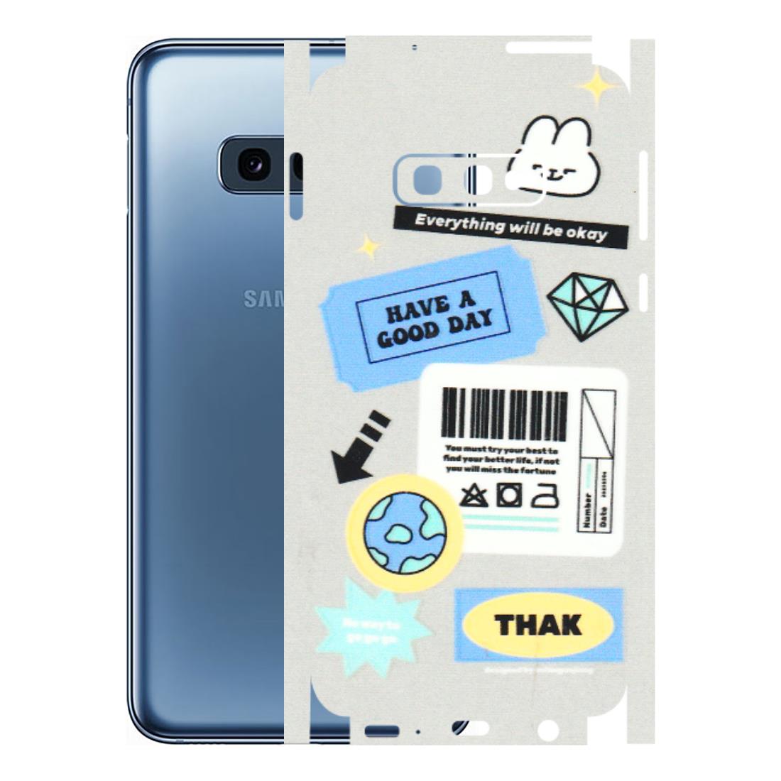 Samsung A/S Series Phone Skins (All Models) - Will Be Okay Design - 3D Embossed Finish (L-316) Samsung Galaxy S10E