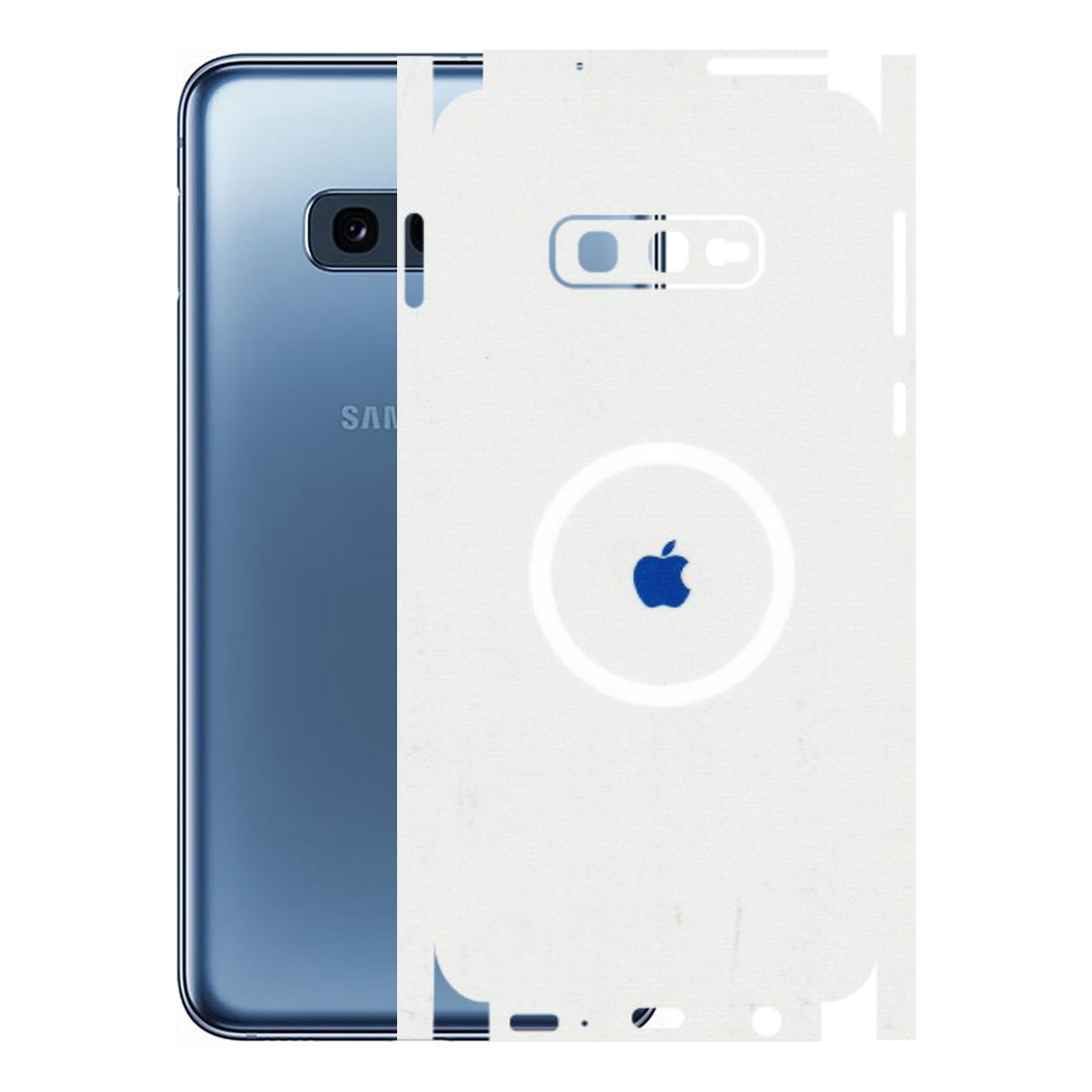Samsung A/S Series Phone Skins (All Models) - iPhone Magsafe Logo - 3D Embossed Finish (L-320) Samsung Galaxy S10E