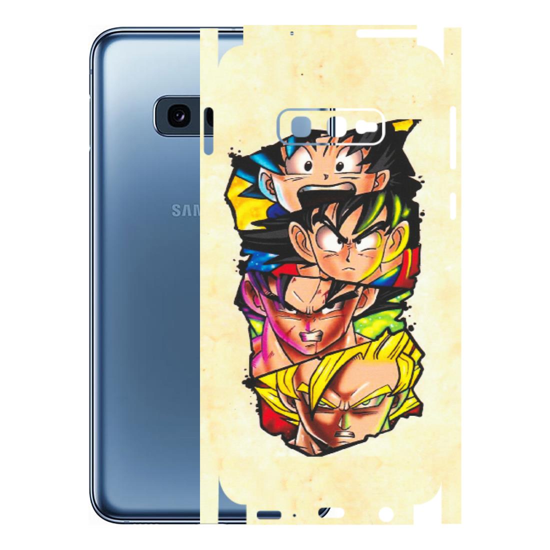 Samsung A/S Series Phone Skins (All Models) - Angry Multi Anime - Matte Finish (M-113) Samsung Galaxy S10E