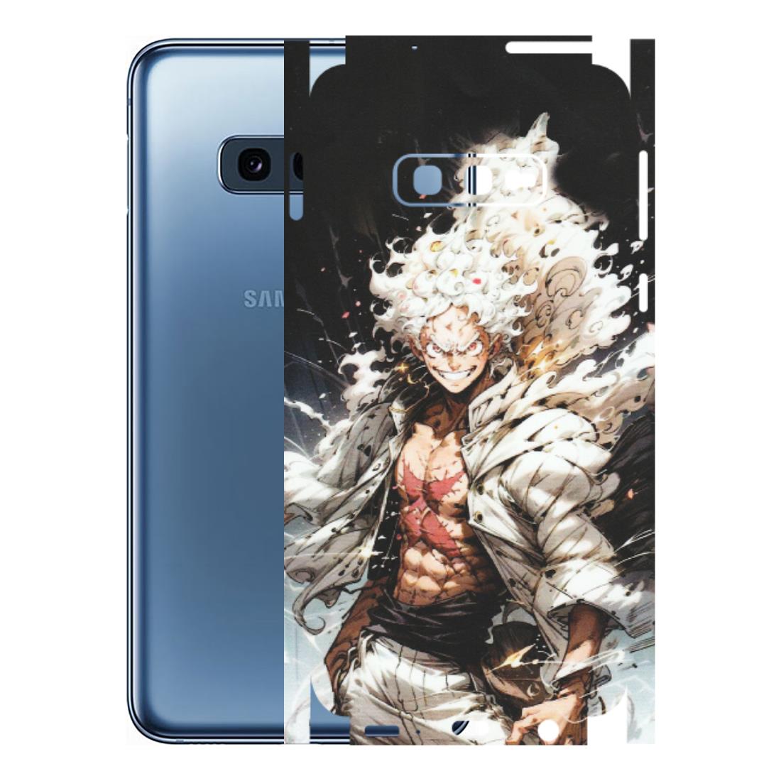Samsung A/S Series Phone Skins (All Models) - Anime Angry Classy Character - Matte Finish (M-34) Samsung Galaxy S10E