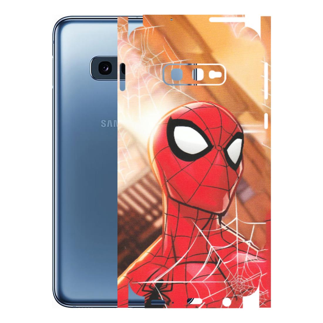 Samsung A/S Series Phone Skins (All Models) - Spiderman Face New - Matte Finish (M-41) Samsung Galaxy S10E