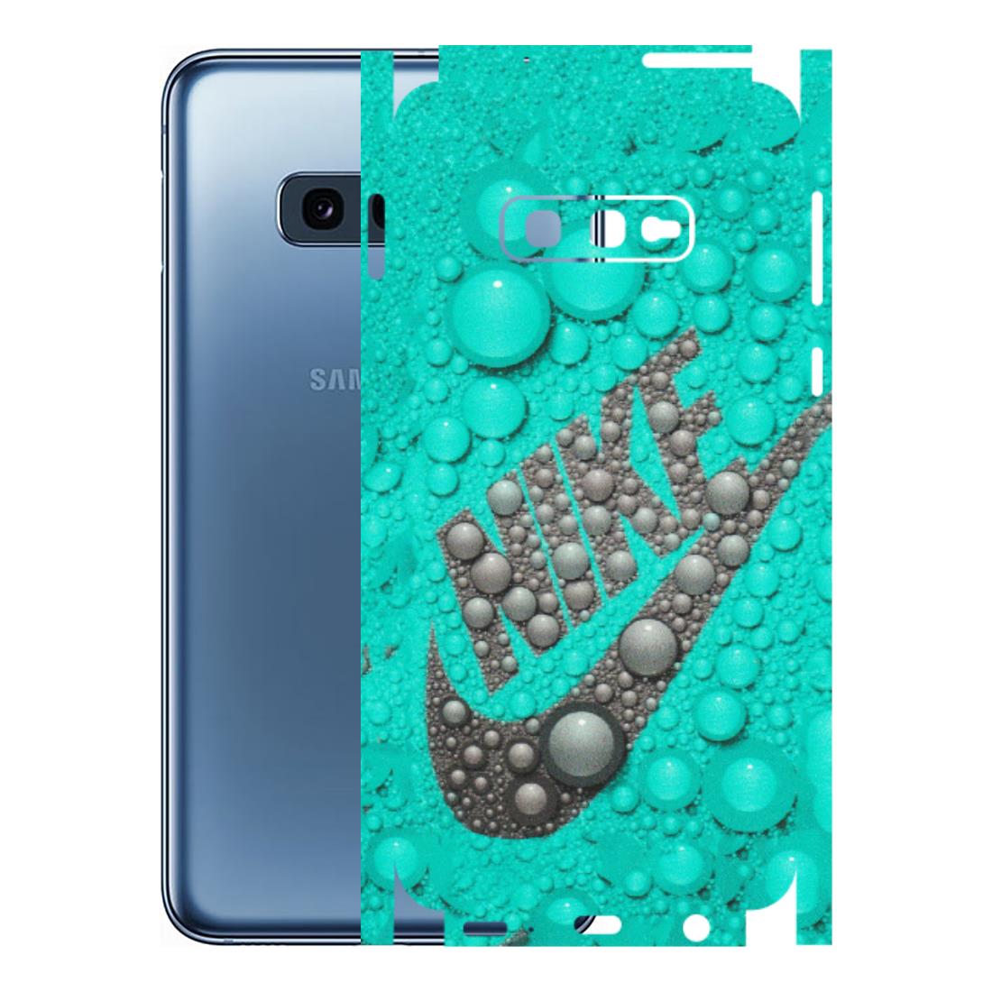 Samsung A/S Series Phone Skins (All Models) - Shoe Brand Bubbles - Matte Finish (M-42) Samsung Galaxy S10E
