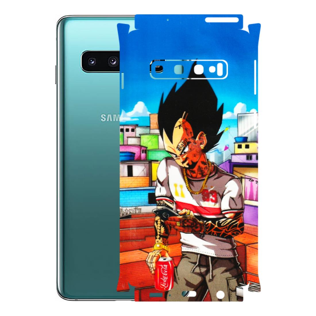 Samsung A/S Series Phone Skins (All Models) - Vegeta - 3D Embossed Finish (L-136) Samsung Galaxy S10