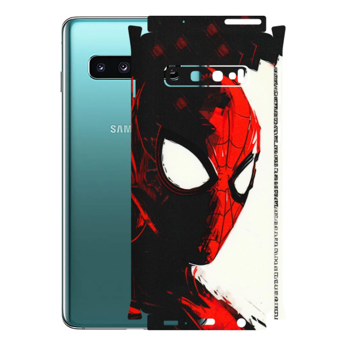 Samsung A/S Series Phone Skins (All Models) - Spiderman Killer Face - 3D Embossed Finish (L-17) Samsung Galaxy S10