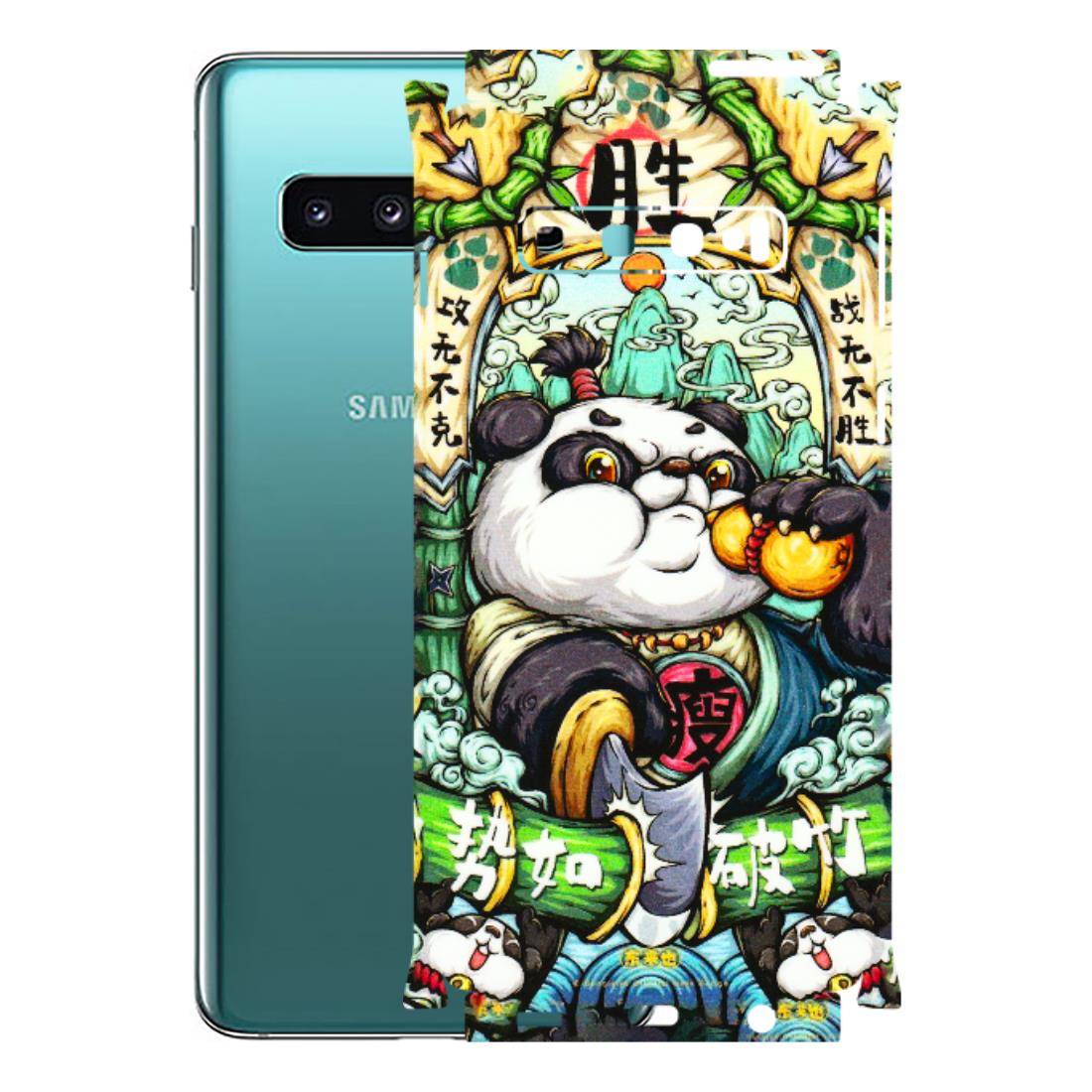 Samsung A/S Series Phone Skins (All Models) - Royal Rich Panda - 3D Embossed Finish (L-170) Samsung Galaxy S10