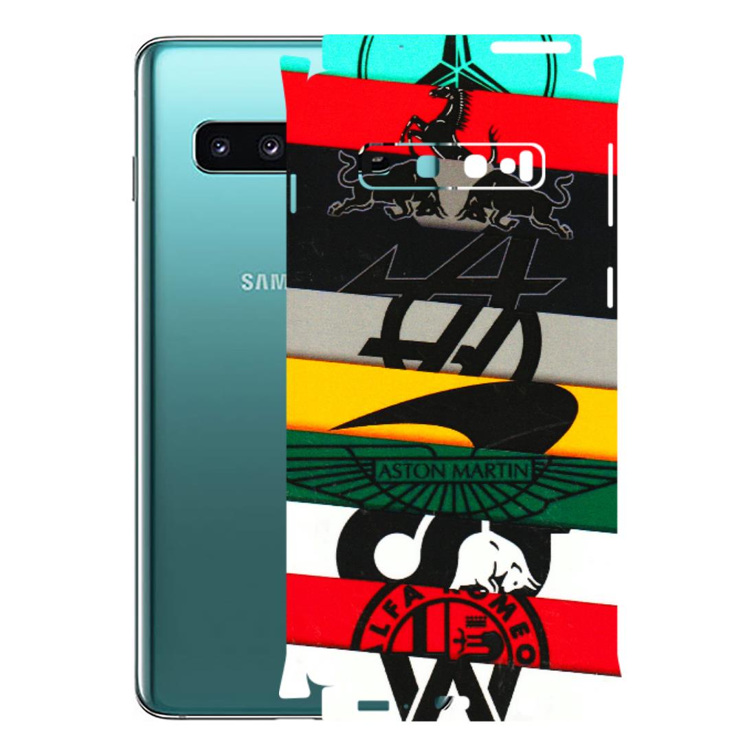 Samsung A/S Series Phone Skins (All Models) - Multi Designer Brands - 3D Embossed Finish (L-187) Samsung Galaxy S10