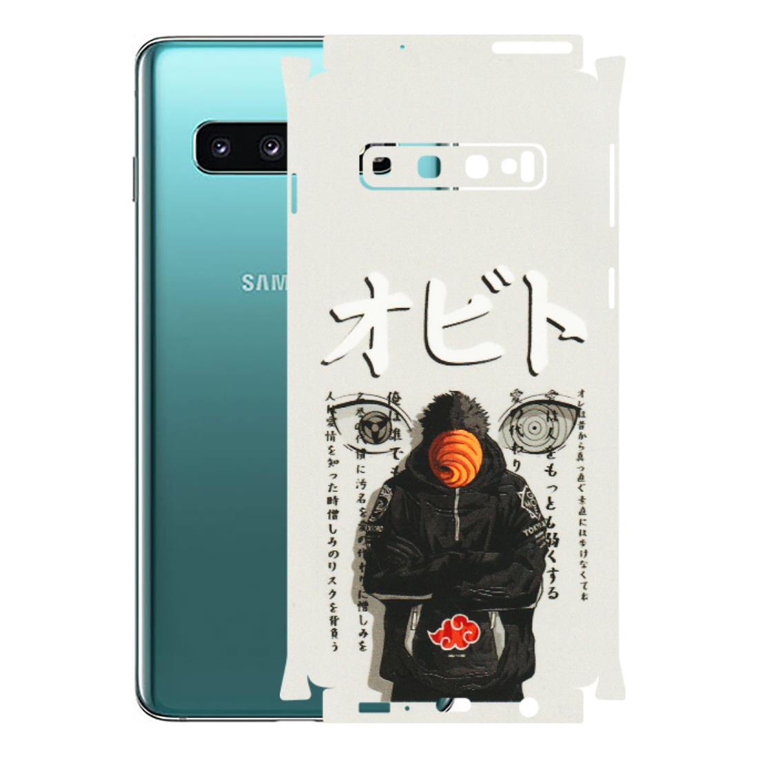 Samsung A/S Series Phone Skins (All Models) - Obito Anime Eye - 3D Embossed Finish (L-19) Samsung Galaxy S10