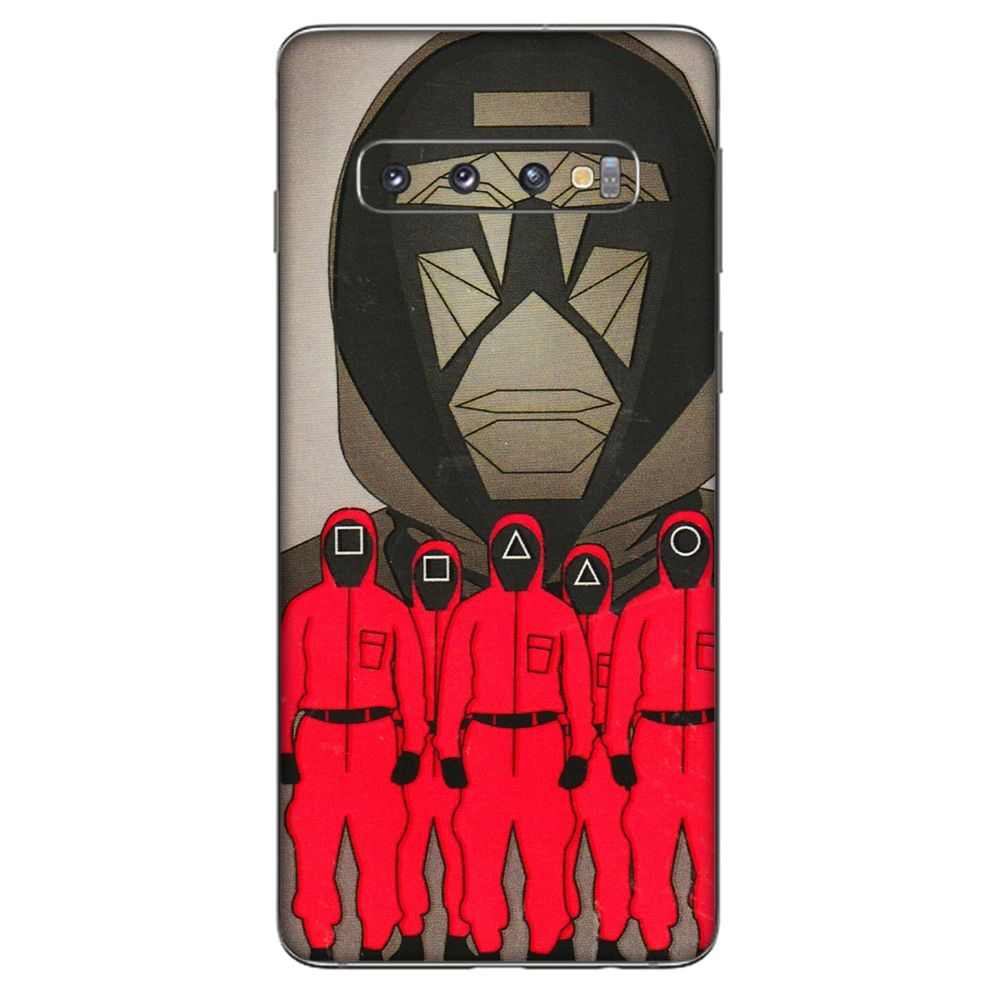 Samsung A/S Series Phone Skins (All Models) - Squid Game Hero - 3D Embossed Finish (L-245) Samsung Galaxy S10