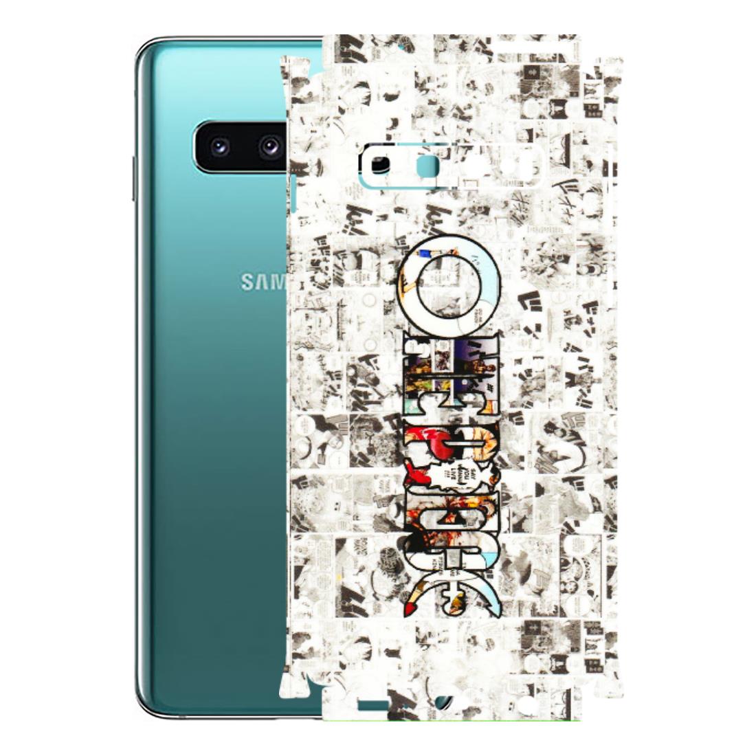 Samsung A/S Series Phone Skins (All Models) - One Piece Manga - 3D Embossed Finish (L-26) Samsung Galaxy S10