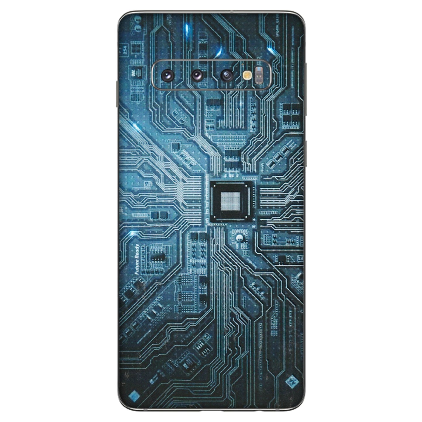 Samsung A/S Series Phone Skins (All Models) - Original Circuit - 3D Embossed Finish (L-267) Samsung Galaxy S10