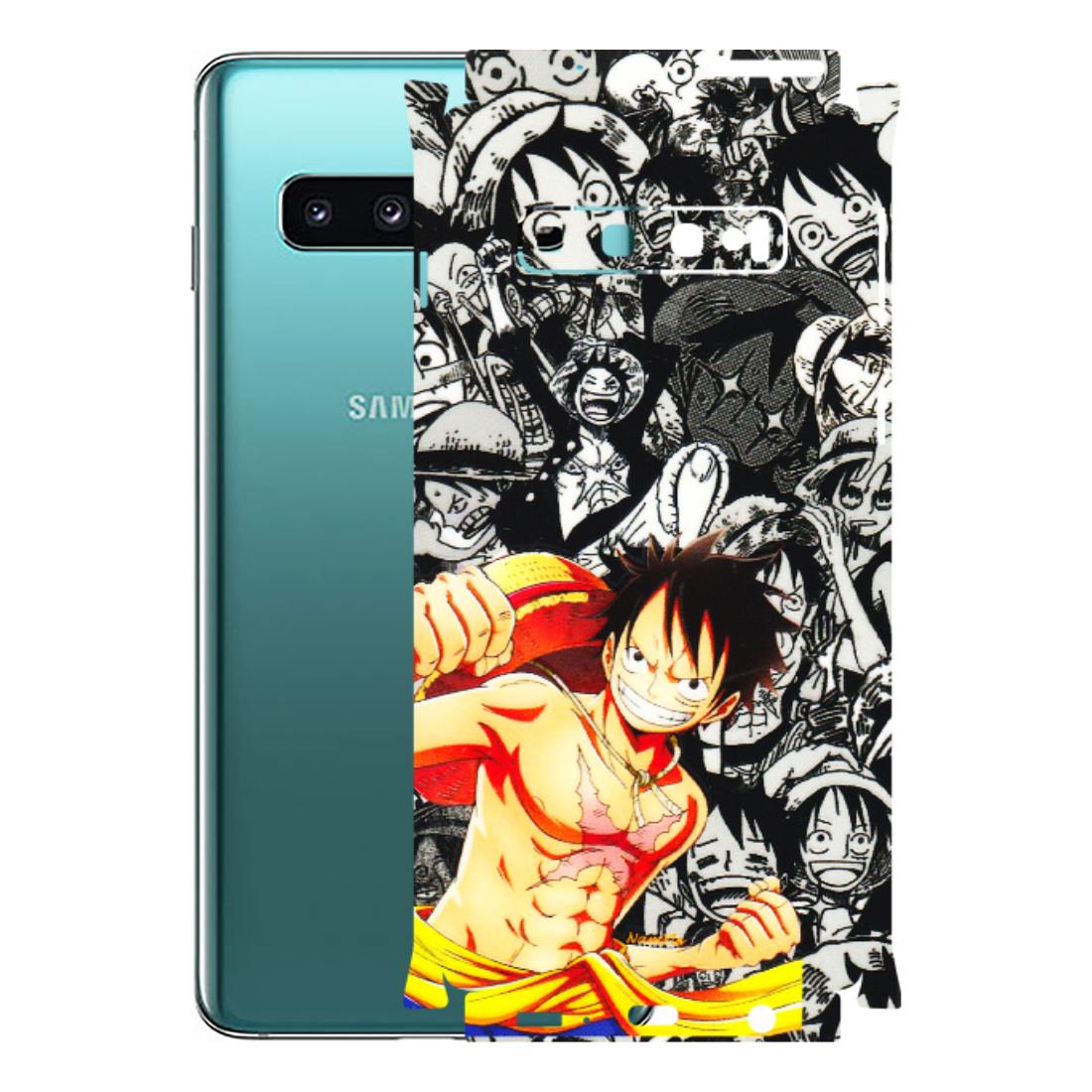 Samsung A/S Series Phone Skins (All Models) - Anime Comics Games Doodles - 3D Embossed Finish (L-27) Samsung Galaxy S10