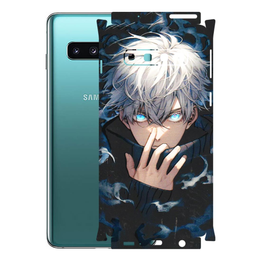 Samsung A/S Series Phone Skins (All Models) - New Jujutsu Kaisen Anime - 3D Embossed Finish (L-313) Samsung Galaxy S10