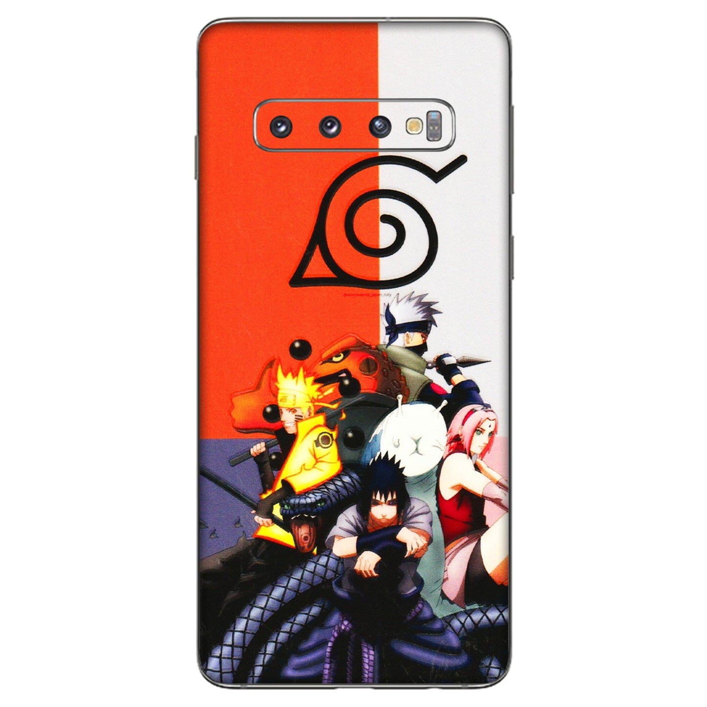 Samsung A/S Series Phone Skins (All Models) - Naruto Final Fight - 3D Embossed Finish (L-33) Samsung Galaxy S10