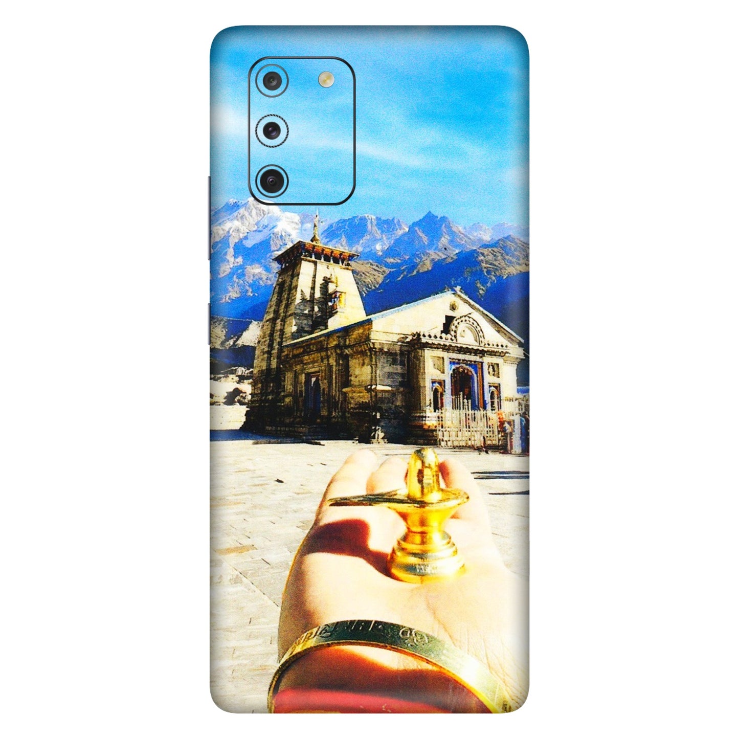 Samsung A/S Series Phone Skins (All Models) - Beauty of Kedarnath - 3D Embossed Finish (L-108) Samsung Galaxy S10 Lite