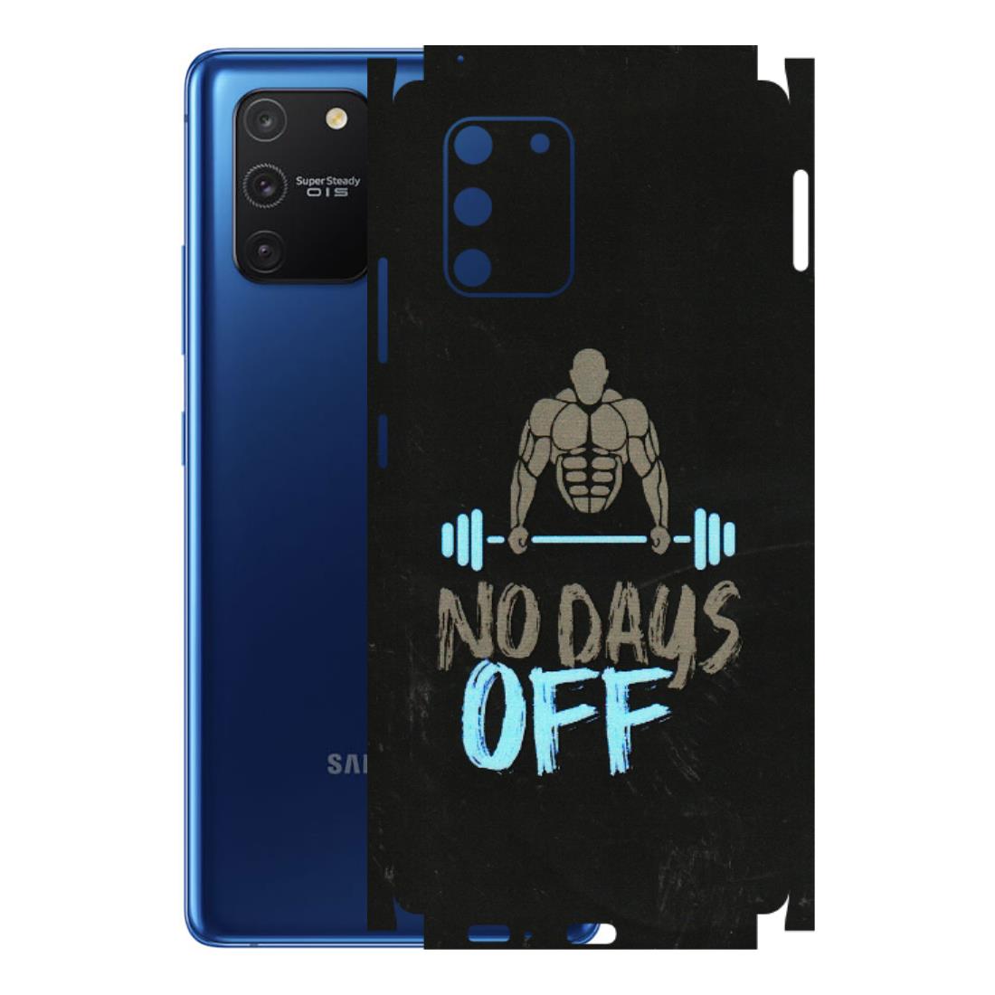 Samsung A/S Series Phone Skins (All Models) - Gym Lover - 3D Embossed Finish (L-127) Samsung Galaxy S10 Lite